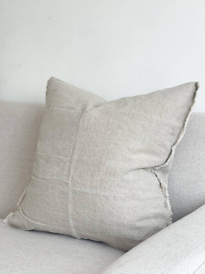 Esmee Linen Cushion – Natural (45×45cm)