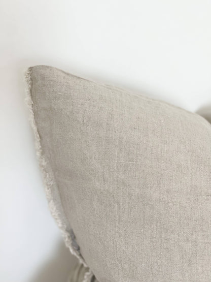 Esmee Linen Cushion – Natural (45×45cm)