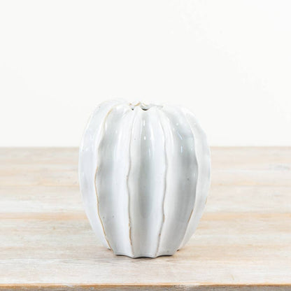 White Pod Vase